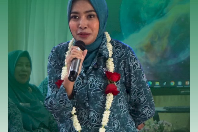 Dukung Generasi Bebas Anemia, Ketua TP PKK Kabupaten Klaten Hadiri Aksi Bergizi di SMA N 1 Prambanan