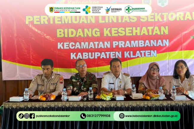 Puskesmas Kebondalem Lor Gelar Lokakarya Lintas Sektoral Bersama Kecamatan dan Mitra Kerja