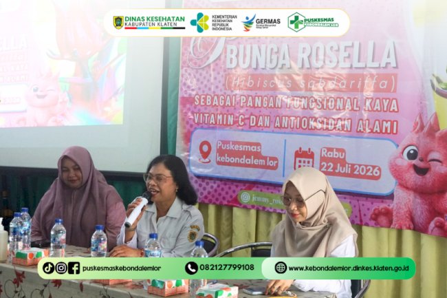 Rosella Naik Kelas! Bimtek Inovasi Olahan Rosella bagi Kader Kestrad