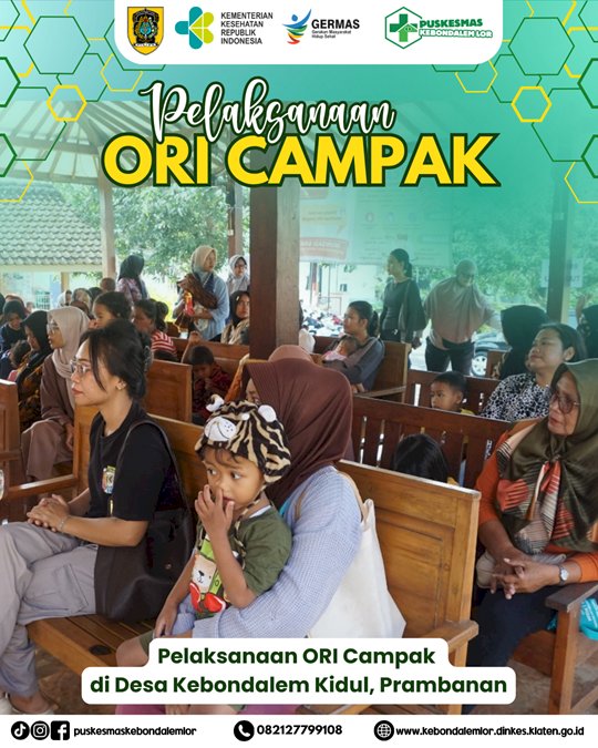 Waspada Campak! Puskesmas Kebondalem Lor Gerak Cepat Lakukan ORI di Sejumlah Desa
