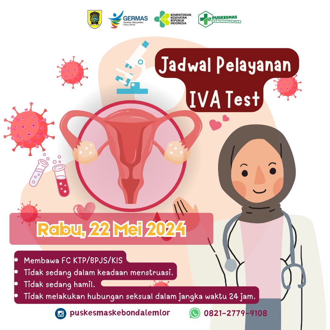 Skrining dan Deteksi Dini Kanker Serviks dengan IVA Test.