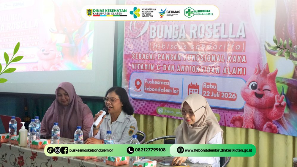 Rosella Naik Kelas! Bimtek Inovasi Olahan Rosella bagi Kader Kestrad